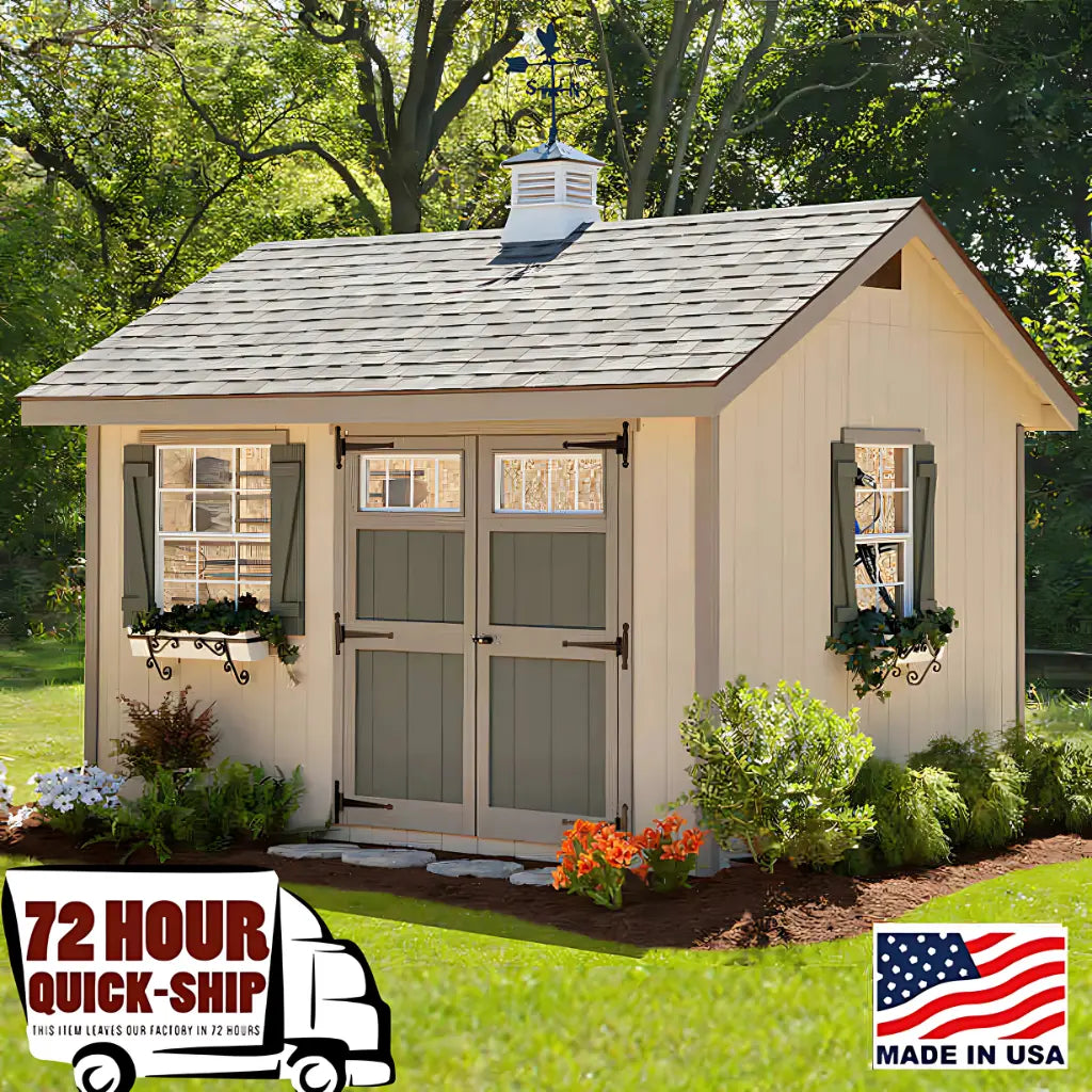 EZ-Fit Heritage Shed Kit - QUICK-SHIP