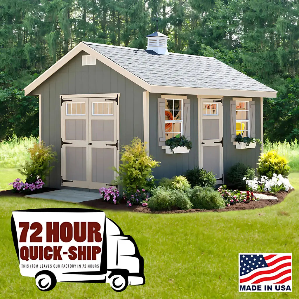 EZ-Fit Riverside Shed Kit - QUICK-SHIP