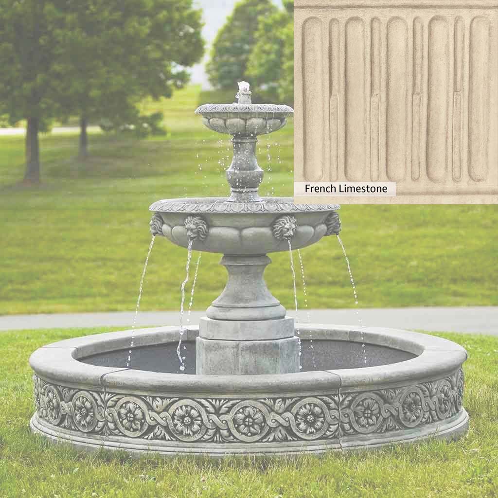 Campania International Parisienne Two Tier Fountain