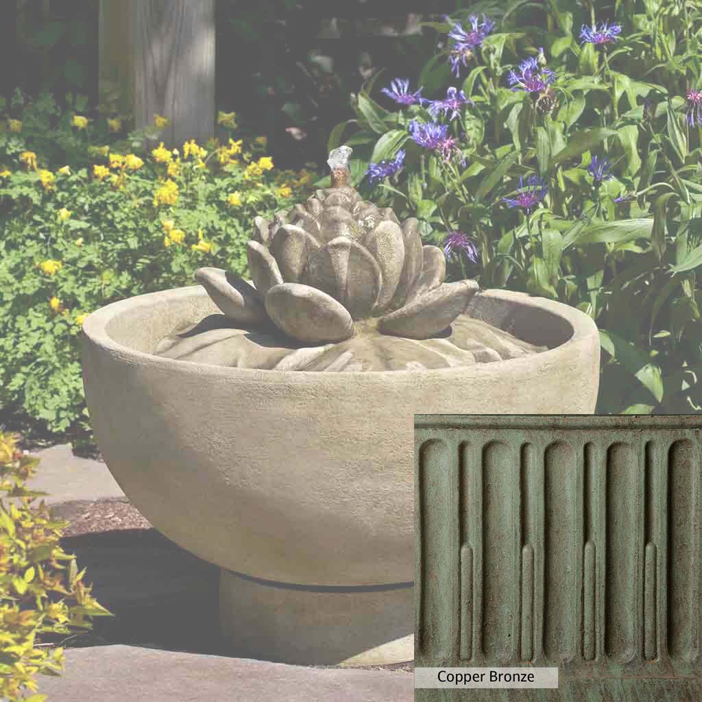 Campania International Smithsonian Lotus Fountain