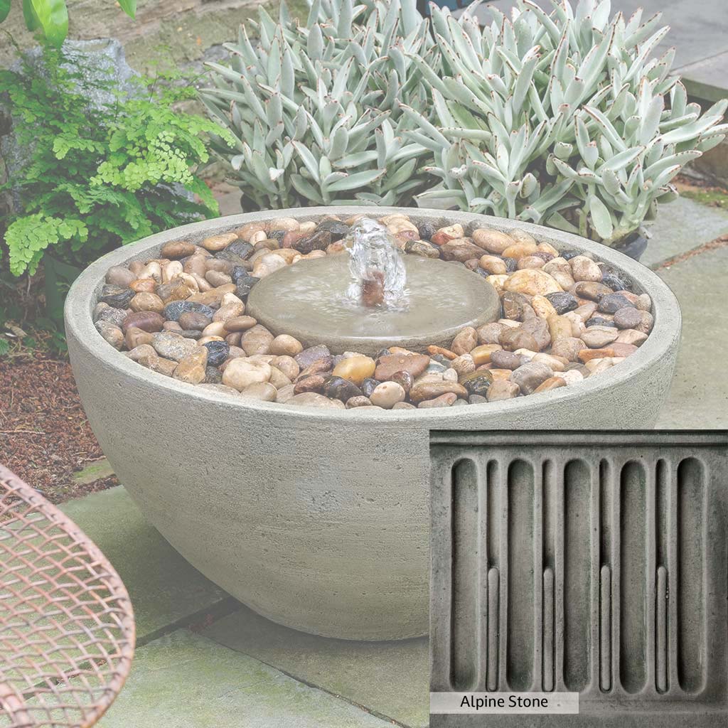 Campania International Portola Pebble Fountain