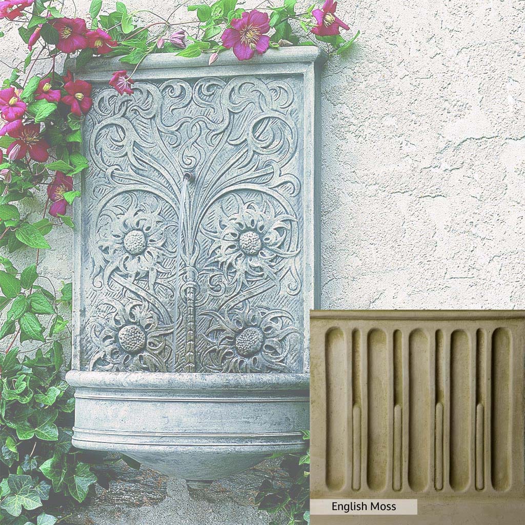Campania International Sussex Wall Fountain