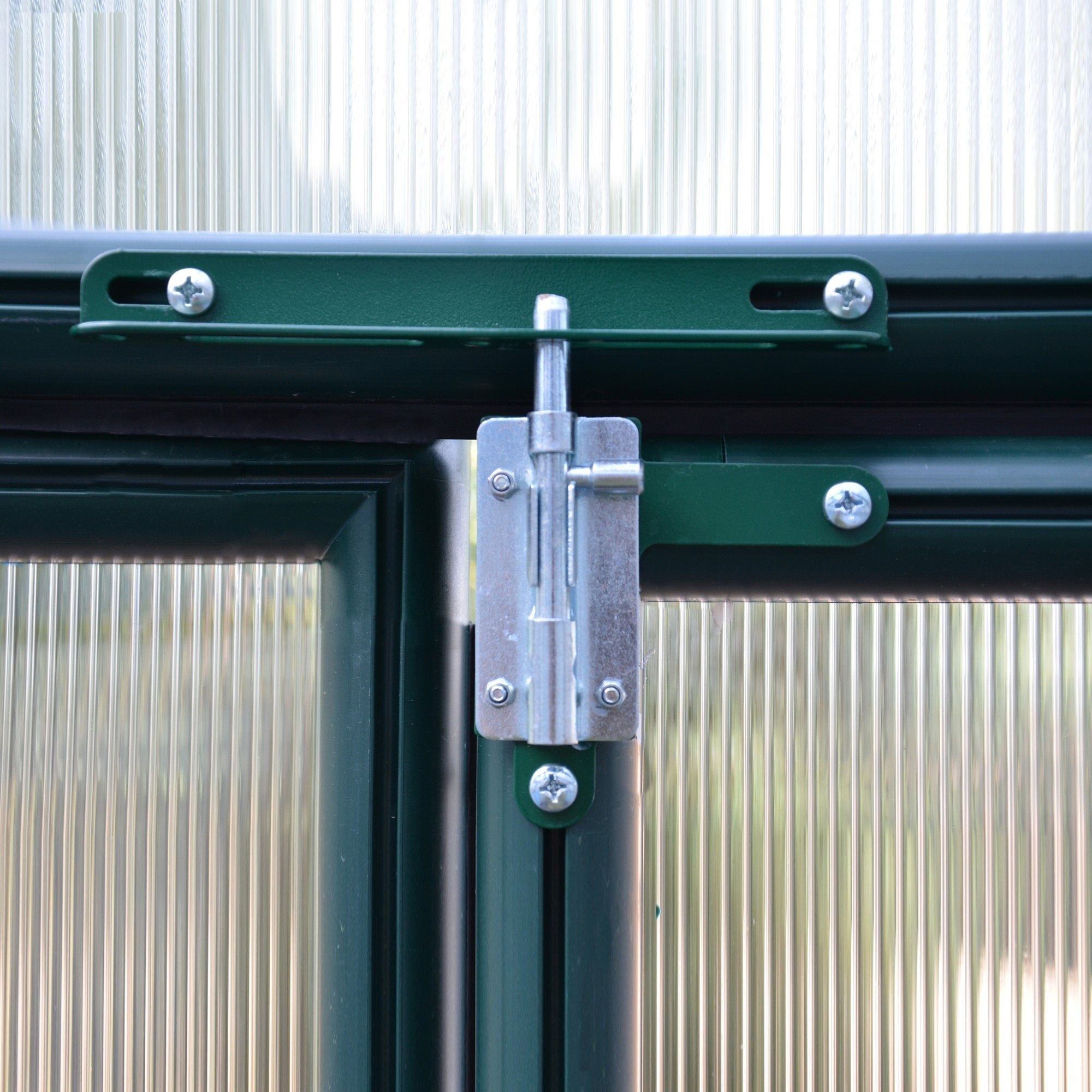 Palram - Canopia | Grand Gardener Greenhouse Kit - 8 Ft Wide - Green With 6mm Twin-wall Polycarbonate Glazing